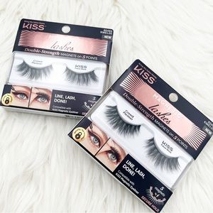 2 NEW Sets of KISS Magnetic Lashes